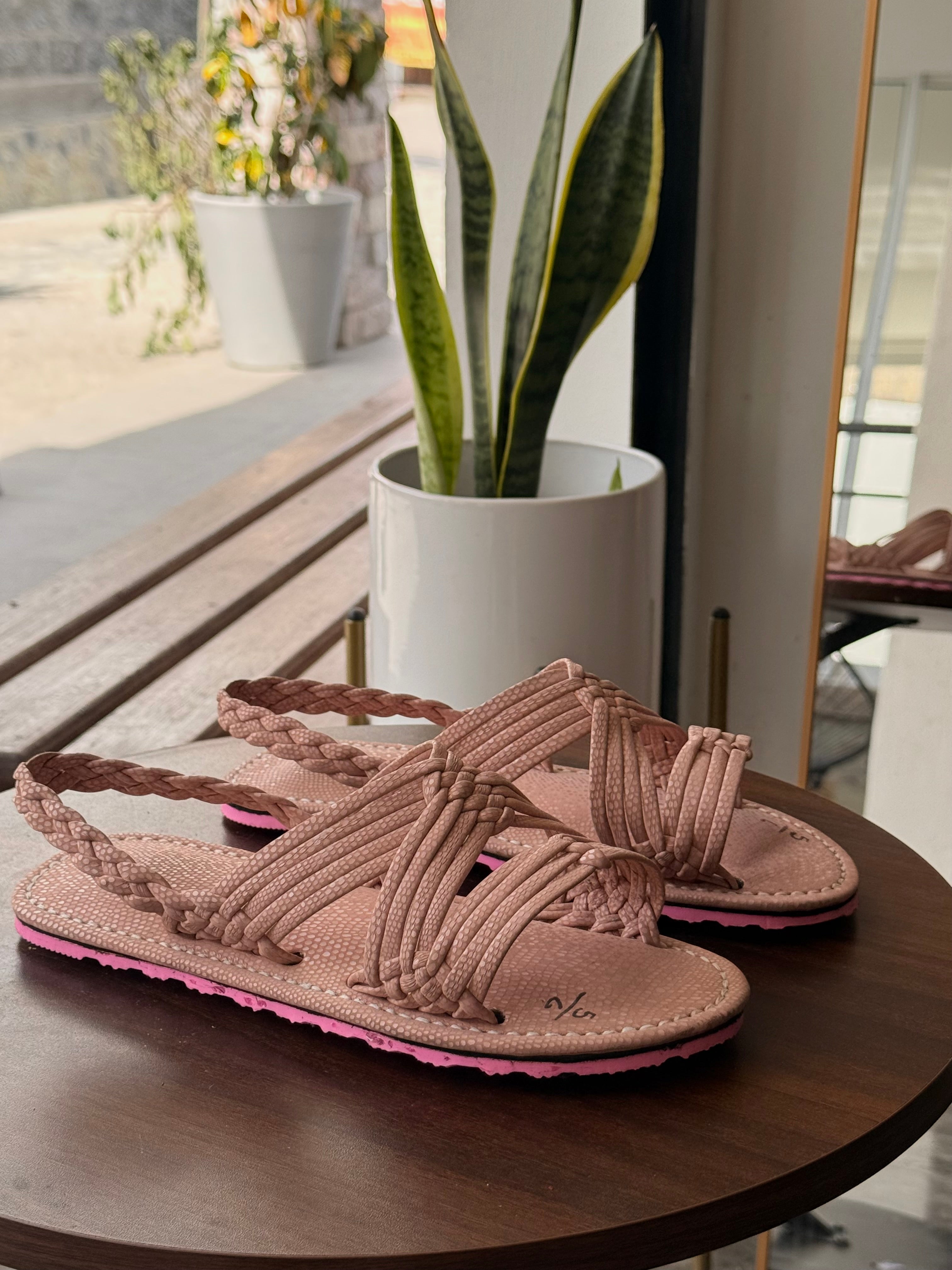 Imitación mantarraya suela rosa