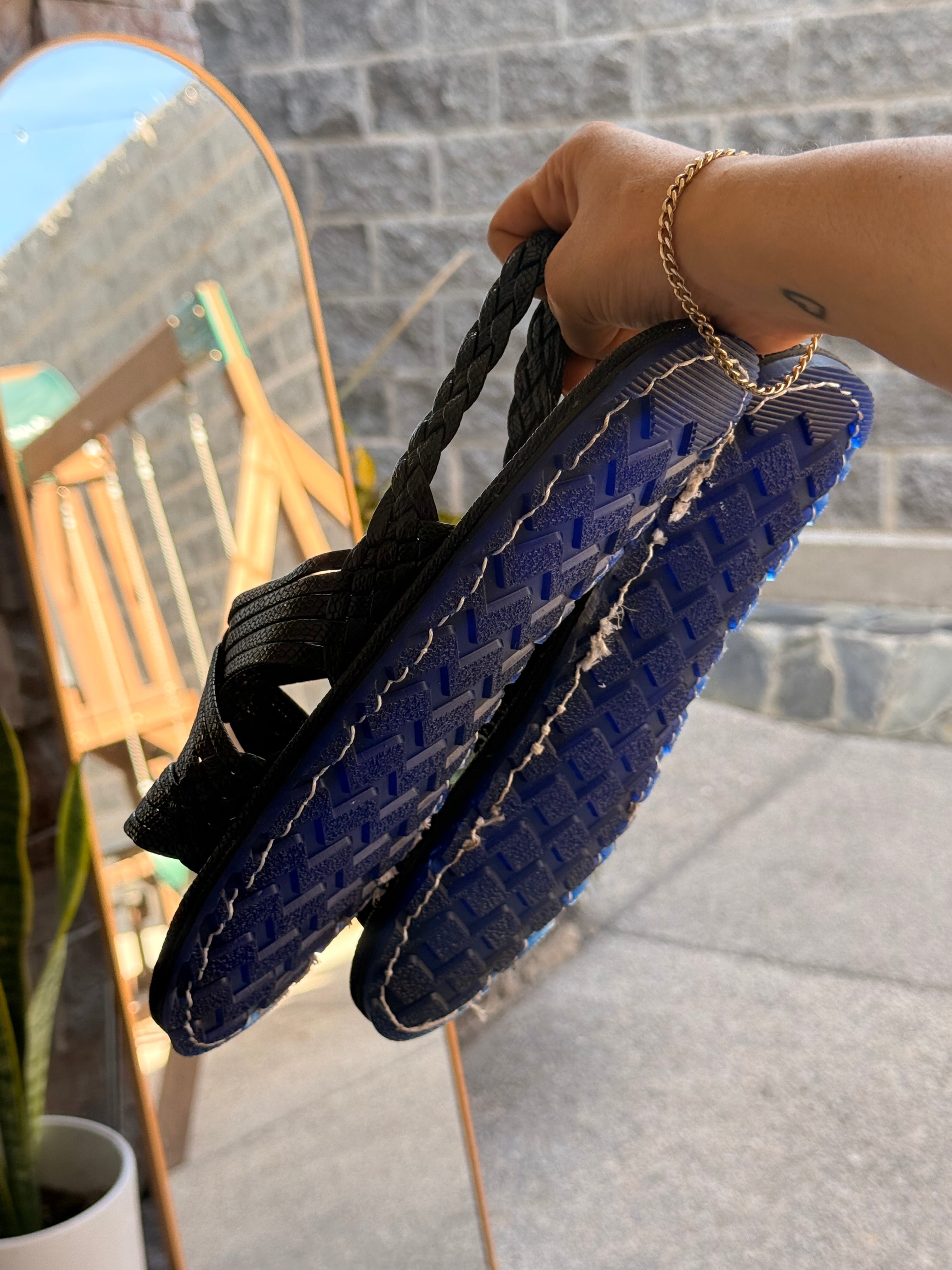 Araña suela azul